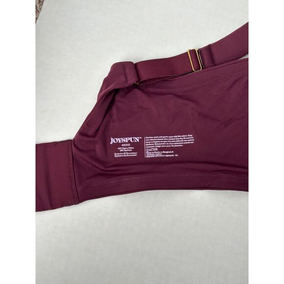 Joyspun Bra Size 46DDD Purple Underwire Lightly Lined Full Coverage T-Shirt - Picture 10 of 11